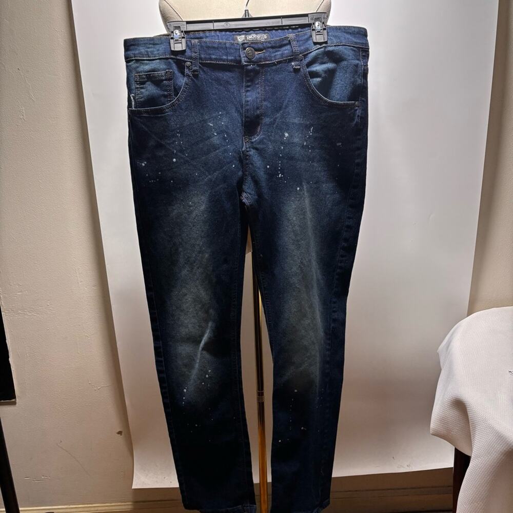 Encrypted Supply Company Splatter Jeans Size 36